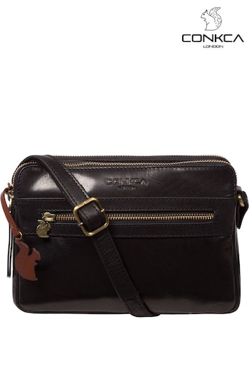 Conkca Drew Leather Cross-Body Bag (A07825) | £59