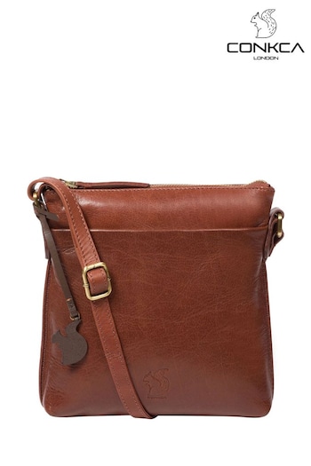 Conkca Nikita Leather Cross-Body Bag (A07828) | £49