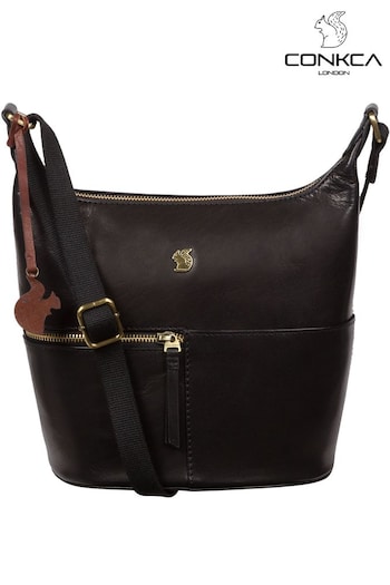 Conkca Kristin Leather Shoulder Bag (A07834) | £69