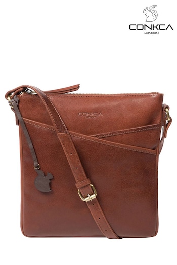 Conkca Avril Leather Cross-Body Bag (A07835) | £49