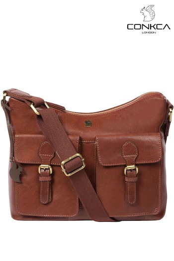 Conkca Nancie Leather Shoulder Bag (A07845) | £69