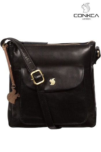 Conkca Shona Leather Cross-Body Bag (A07848) | £49