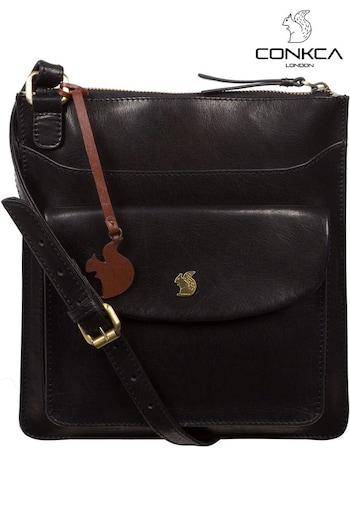 Conkca Lauryn Leather Cross-Body Bag (A07849) | £45