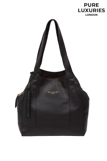 Pure Luxuries London Colette Leather Handbag (A07899) | £59