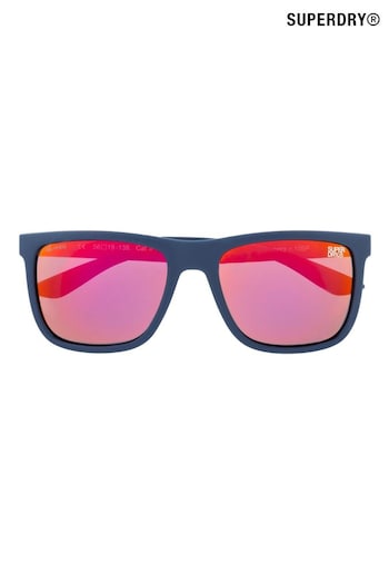 Superdry Navy Runner X Polarised shell Sunglasses (A08418) | £50