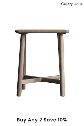 Gallery Home Grey Columbia Side Table (A09577) | £145