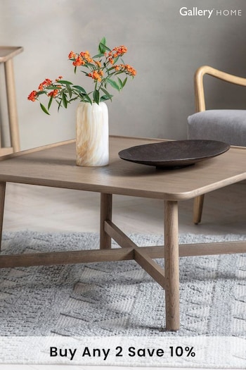Gallery Home Grey Columbia Square Coffee Table (A09610) | £205