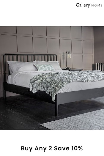 Gallery Home Black Virginia Spindle Bed (A09776) | £1,250 - £1,375