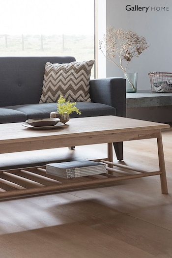 Gallery Home Brown Virginia Rectangle Coffee Table (A09994) | £395
