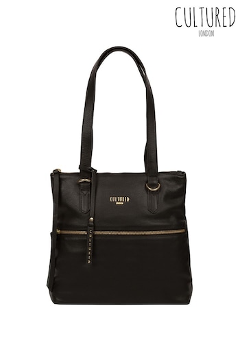 Cultured London Chesham Leather Tote Bag (A10965) | £45