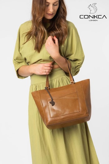 Conkca Monique Leather Tote Bag (A10991) | £75