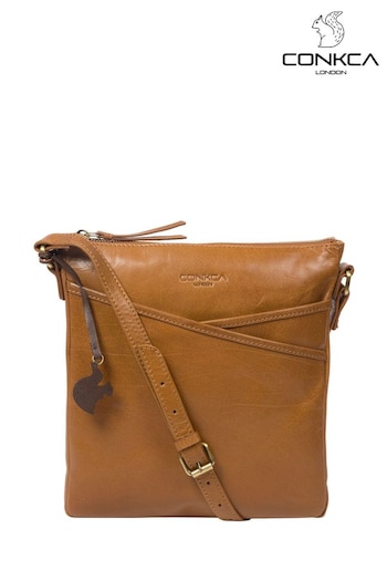 Conkca Avril Leather Cross-Body Bag (A10992) | £49