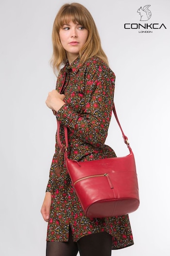 Conkca Kristin Leather Shoulder Bag (A11026) | £69