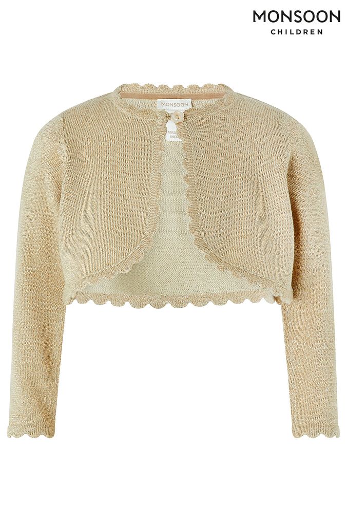 Baby gold sales cardigans