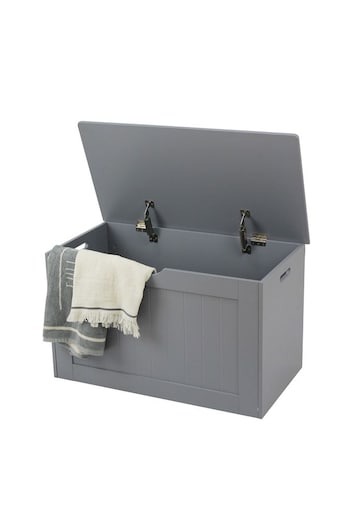 Lloyd Pascal Grey Blanket Box (A11056) | £70