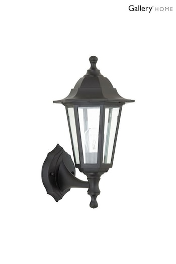 Gallery Home Black Salazar Wall Light (A11290) | £19