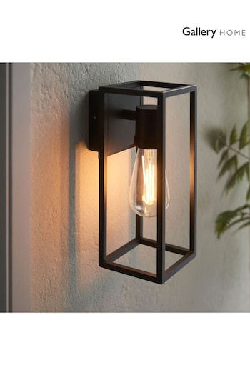 Gallery Home Black Combs Wall Light (A11323) | £34