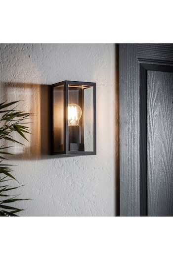 Gallery Home Black Javier Wall Light (A11337) | £47