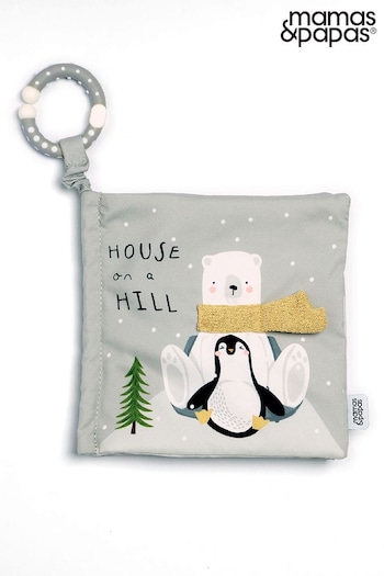 Mamas & Papas White Christmas Activity Book House On The Hill (A11514) | £12