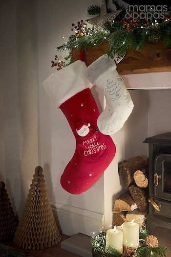 All Womens New In Red Christmas Large Santa Stocking (A11519) | £16