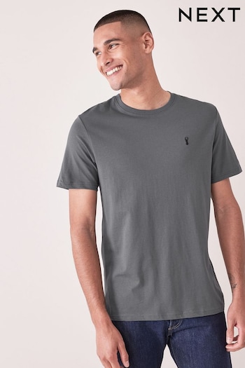Slate Grey Stag T-Shirt (A11641) | £10