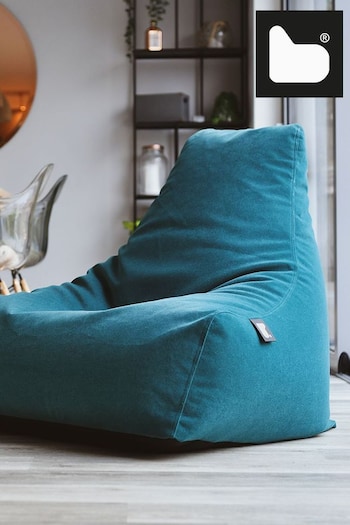 Extreme Lounging Teal Blue Mighty Brushed Suede B-Bag (A12999) | £160