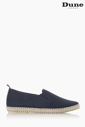 Dune London Blue Fin Mesh Espadrille Shoes (A13853) | £55