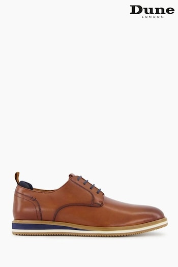 Dune London Bucatini Wedge Sole Lace Up Shoes (A13857) | £100
