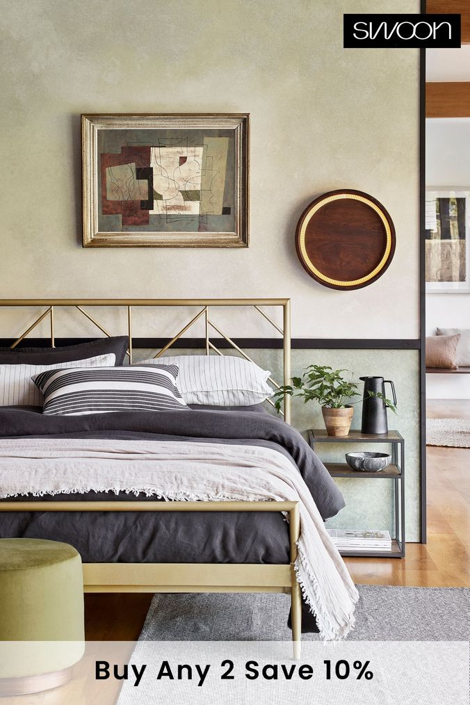 Goldie metal on sale bed frame
