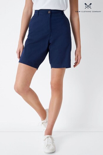 Crew Clothing Company Blue Chino Shorts (A14547) | £39