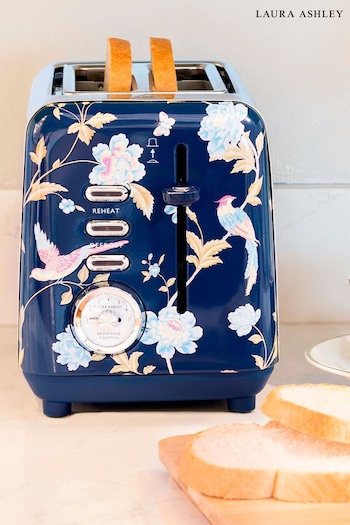 Laura Ashley Blue 2 Slice Elveden Toaster (A14886) | £50