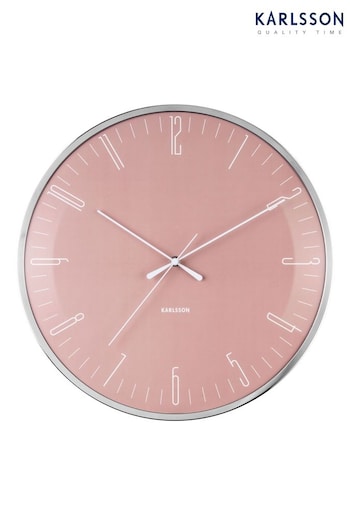 Karlsson Pink Dragonfly Wall Clock (A14971) | £54
