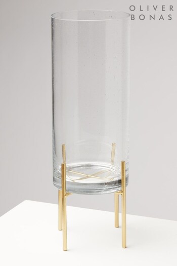 Oliver Bonas Clear Kupla Vase (A18538) | £32