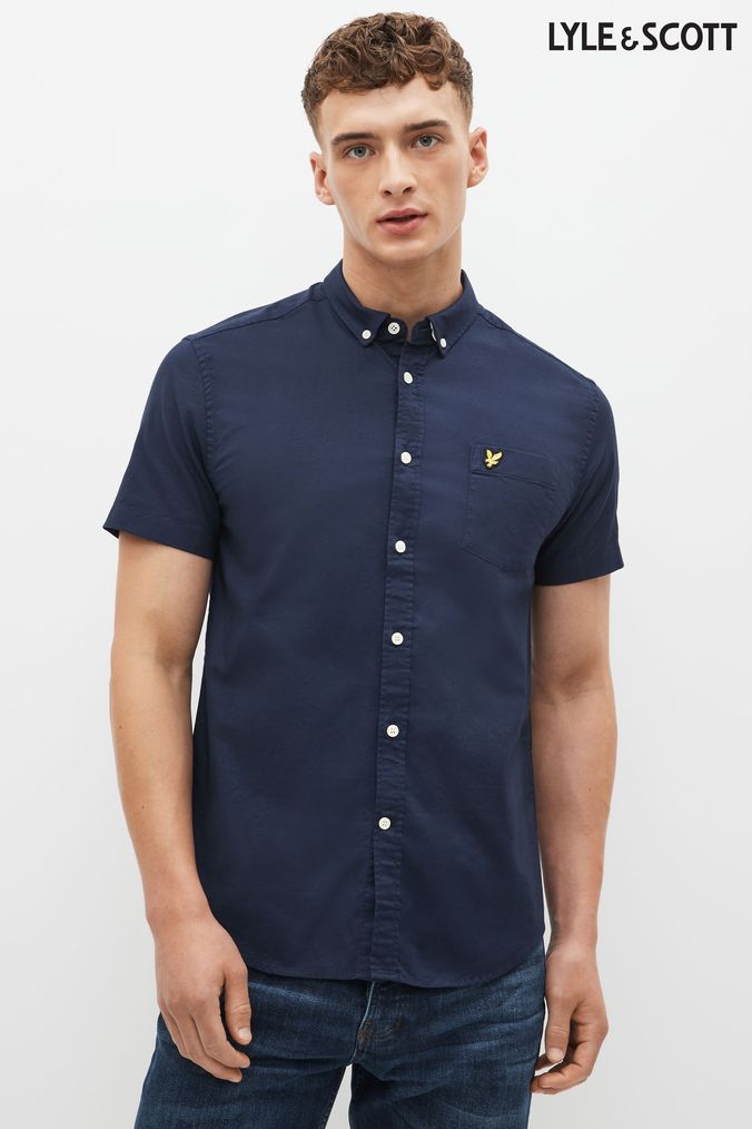 Lyle scott short new arrivals sleeve shirt