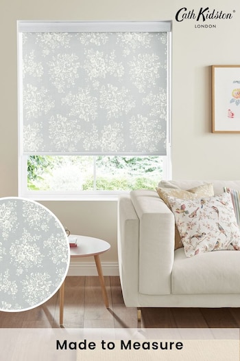 Cath Kidston Grey Washed Rose Made To Measure Roller Blind (A18796) | £58