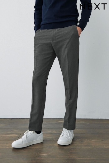Grey Slim Motion Flex Stretch Suit: Trousers Middleton (A20212) | £40