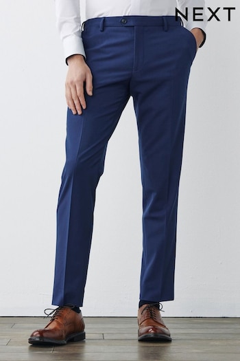 Bright Blue Skinny Motionflex Stretch Suit Trousers (A20245) | £40