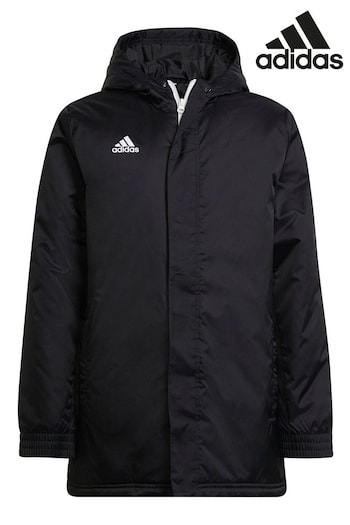 adidas Black Entrada 22 Junior Stadium Jacket (A21167) | £60