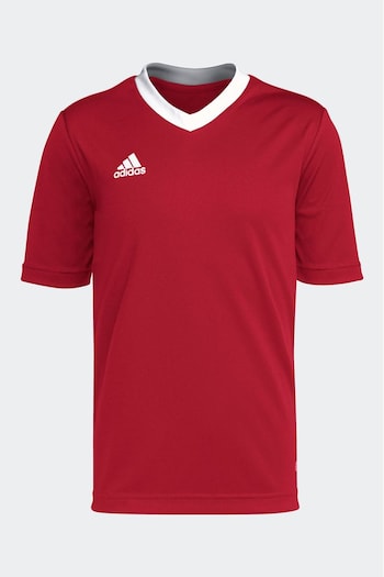 adidas Red Entrada 22 Jersey (A21187) | £12