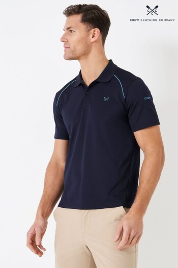 Crew Clothing Company Blue Casual Polo Shirt (A21222) | £55