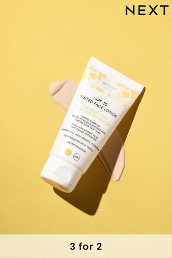 WOAH by Next SPF 30 Tinted Face Lotion 50ml Vegan Friendly (A21351) | £12