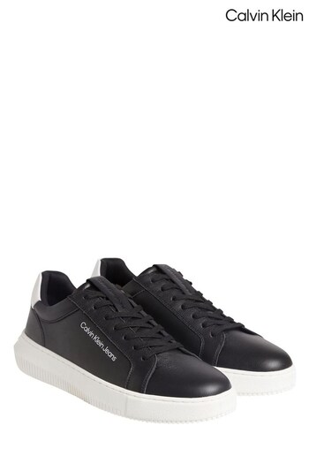 Calvin Klein Black Chunky Cupsole Trainers (A21815) | £120