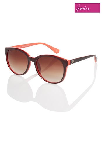 Joules Vintage Brown Round Eye Dual Colour Sunglasses (A24802) | £65