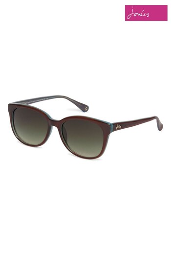 Joules Vintage Brown Round Eye Dual Colour Sunglasses (A24803) | £65