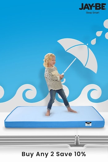 Jay-Be Beds Waterproof Anti-Allergy Anti-Microbial Foam Free Sprung Mattress (A26338) | £155