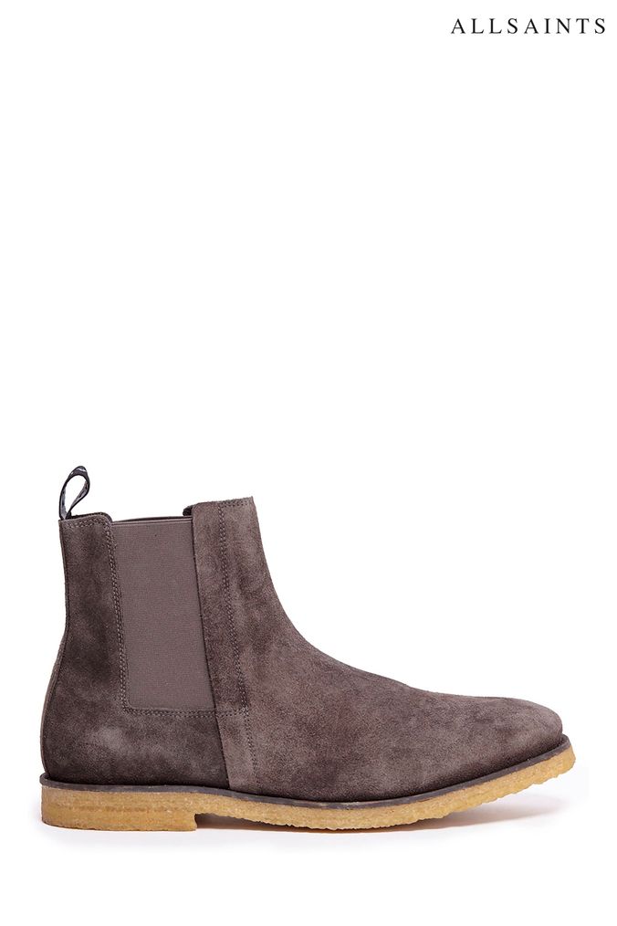 Buy Men s AllSaints Boots Grey Online Next UK
