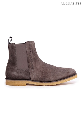 AllSaints Grey Rhett Boots (A26512) | £168