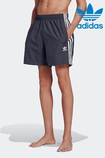 adidas Originals Adicolour Classic 3-Stripe Swim Shorts (A26658) | £35