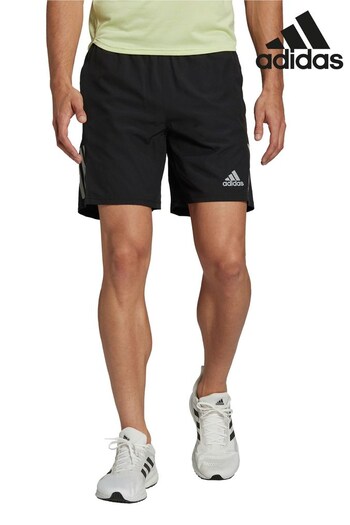 adidas Climacool Black Ground Performance Own the Run Shorts (A26761) | £33