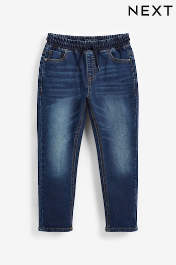 Indigo Blue Regular Fit Jersey Jeans (3-16yrs) (A27844) | £14 - £19